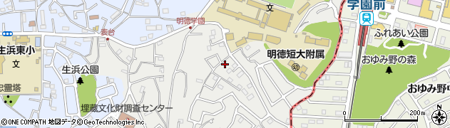 千葉県千葉市中央区南生実町1309周辺の地図
