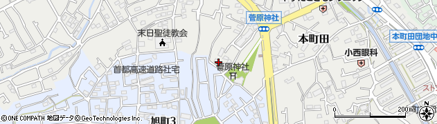 東京都町田市本町田806周辺の地図