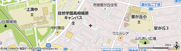神奈川県相模原市中央区星が丘4丁目6周辺の地図
