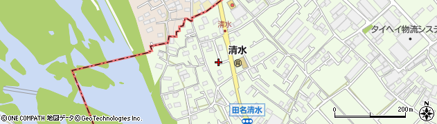 神奈川県相模原市中央区田名2165-13周辺の地図