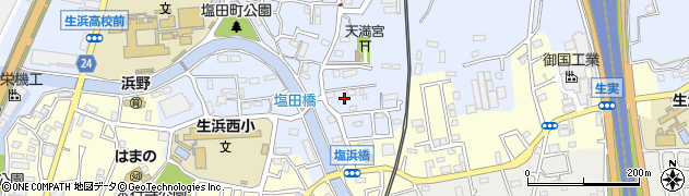 千葉県千葉市中央区塩田町289周辺の地図