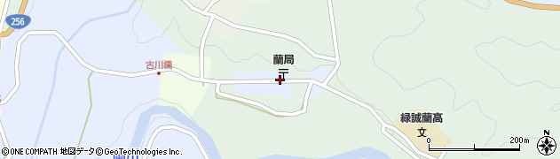 長野県木曽郡南木曽町本町周辺の地図