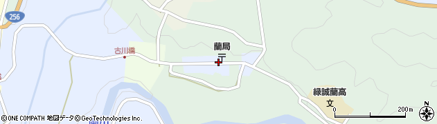 長野県南木曽町（木曽郡）本町周辺の地図