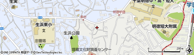 千葉県千葉市中央区南生実町1227周辺の地図