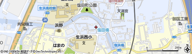 千葉県千葉市中央区塩田町355周辺の地図
