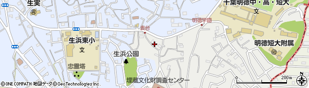 千葉県千葉市中央区南生実町1224周辺の地図