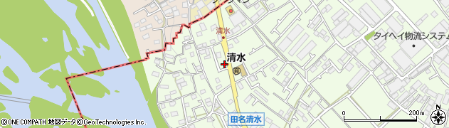 神奈川県相模原市中央区田名2165-20周辺の地図