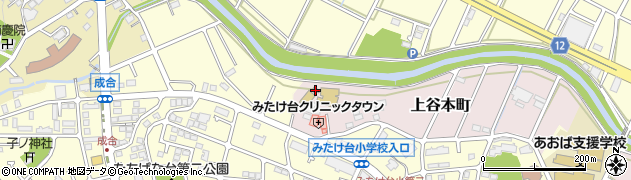 神奈川県横浜市青葉区上谷本町722周辺の地図