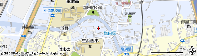 千葉県千葉市中央区塩田町356周辺の地図
