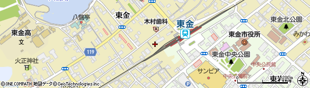 南総通運株式会社　本社周辺の地図