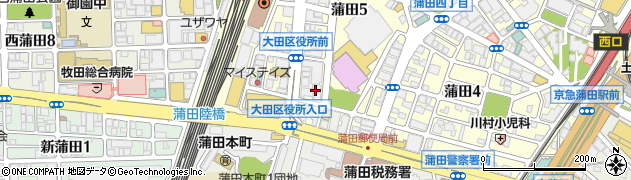 蒲田公園マンシヨン管理組合周辺の地図