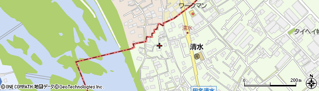 神奈川県相模原市中央区田名1664周辺の地図