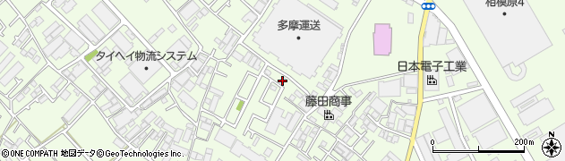 神奈川県相模原市中央区田名3322周辺の地図