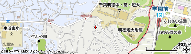 千葉県千葉市中央区南生実町1289周辺の地図