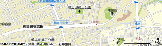 神奈川県横浜市青葉区鴨志田町504-17周辺の地図