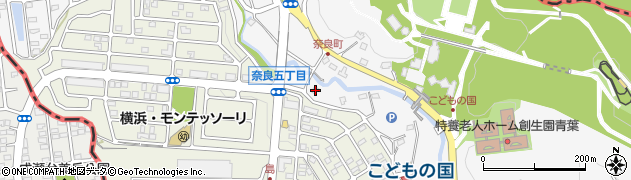 神奈川県横浜市青葉区奈良町974周辺の地図