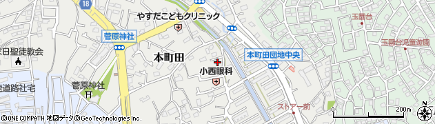 東京都町田市本町田849周辺の地図