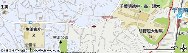 千葉県千葉市中央区南生実町1240周辺の地図