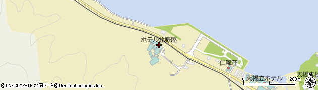 ホテル北野屋周辺の地図