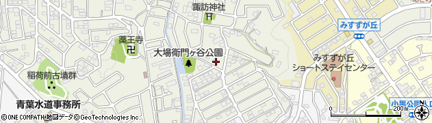 神奈川県横浜市青葉区大場町975-2周辺の地図