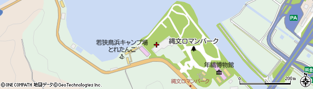 福井県　県立三方青年の家周辺の地図