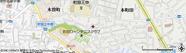 東京都町田市本町田1844-15周辺の地図