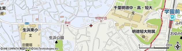 千葉県千葉市中央区南生実町1241周辺の地図