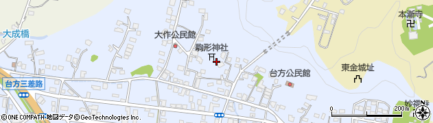 千葉県東金市台方1574周辺の地図