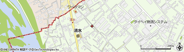 神奈川県相模原市中央区田名2108周辺の地図