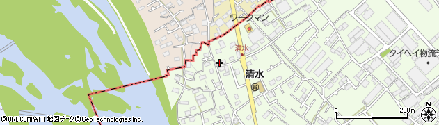 神奈川県相模原市中央区田名2175周辺の地図