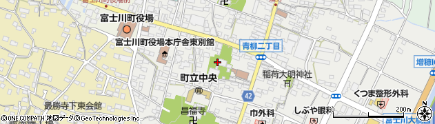 青柳寺周辺の地図