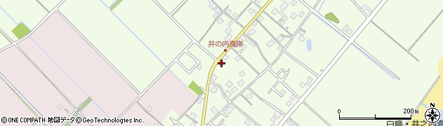 千葉県山武市井之内2806周辺の地図
