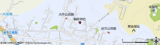 千葉県東金市台方1565周辺の地図