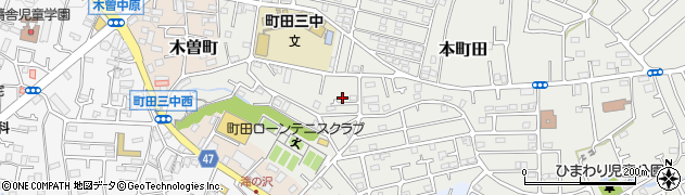 東京都町田市本町田1844周辺の地図