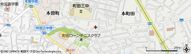 東京都町田市本町田1844-18周辺の地図