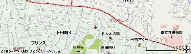 下田町第二公園周辺の地図