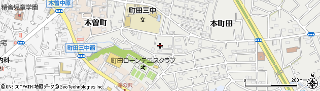 東京都町田市本町田1844-21周辺の地図