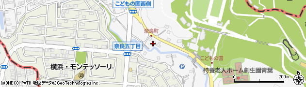 神奈川県横浜市青葉区奈良町966周辺の地図