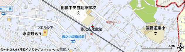 神奈川県相模原市中央区東淵野辺周辺の地図