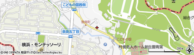 神奈川県横浜市青葉区奈良町1980周辺の地図