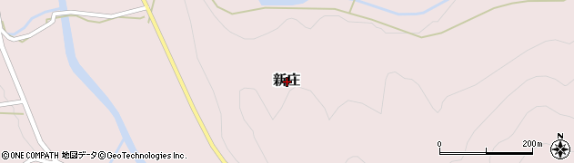 福井県美浜町（三方郡）新庄周辺の地図