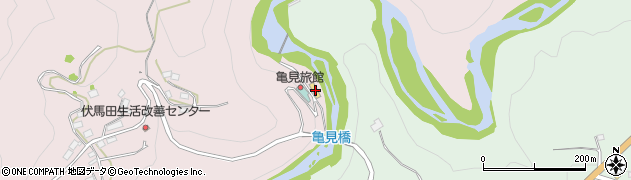 バカンス村周辺の地図