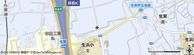 千葉県千葉市中央区生実町2937周辺の地図