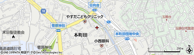 東京都町田市本町田917周辺の地図