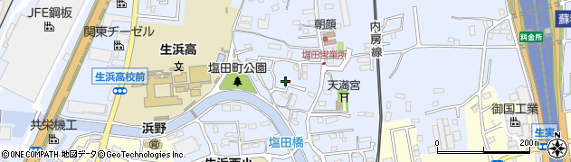 昭和塗建工業株式会社　千葉出張所周辺の地図