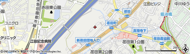 神奈川県横浜市青葉区荏田町1323周辺の地図