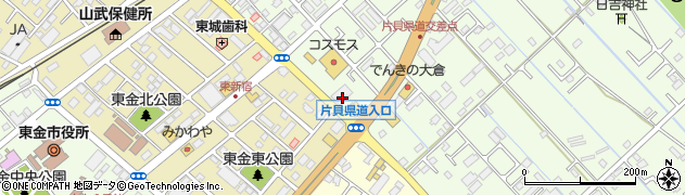 京葉銀行東金支店 ＡＴＭ周辺の地図