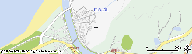 鳥取県鳥取市福部町岩戸周辺の地図