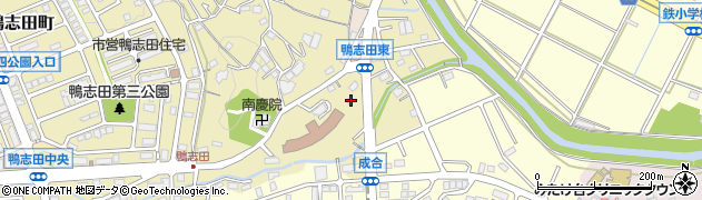 神奈川県横浜市青葉区鴨志田町80周辺の地図