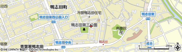 神奈川県横浜市青葉区鴨志田町503-3周辺の地図